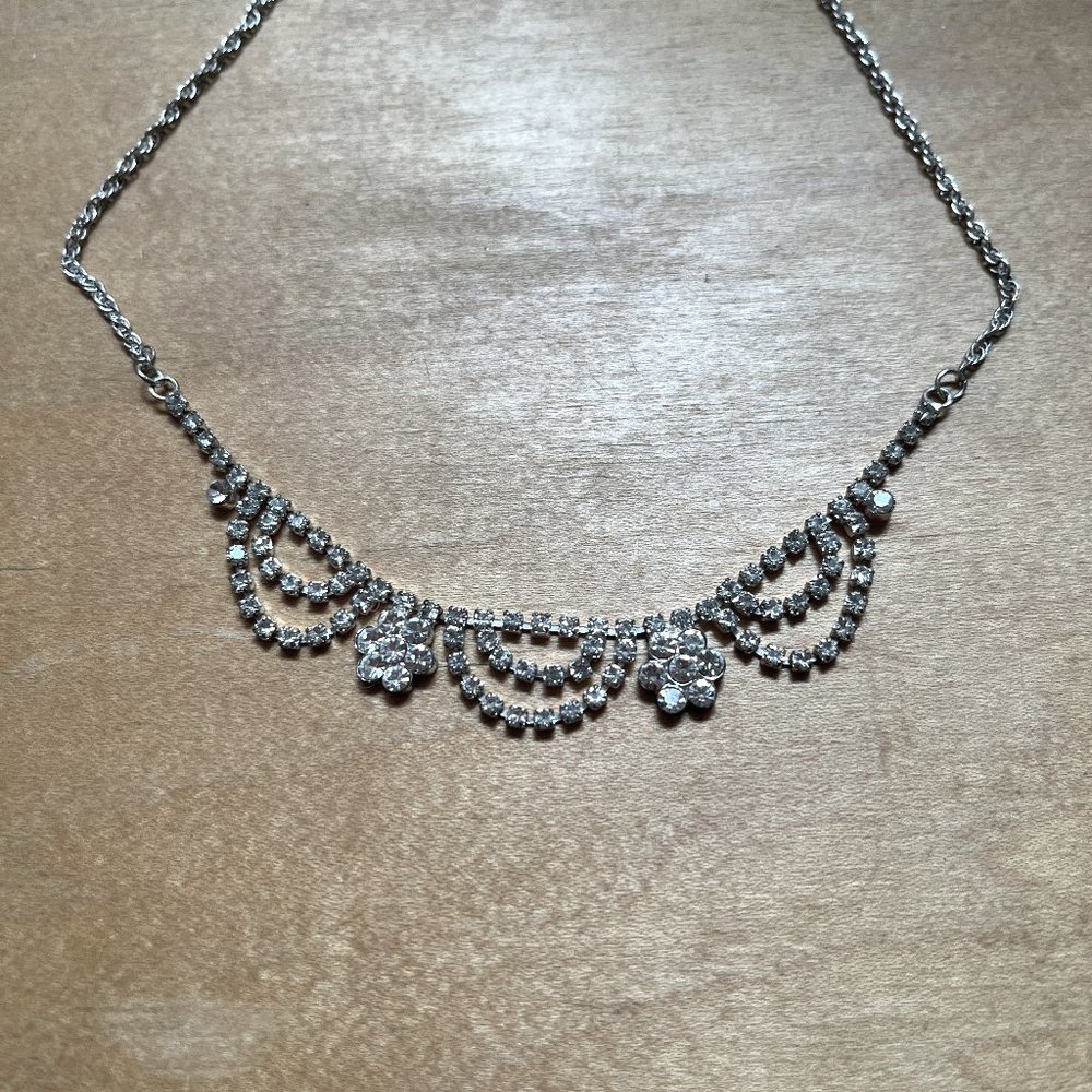 Rhinestone Choker